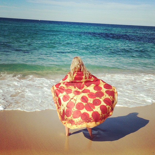 Giant Pizza Towel