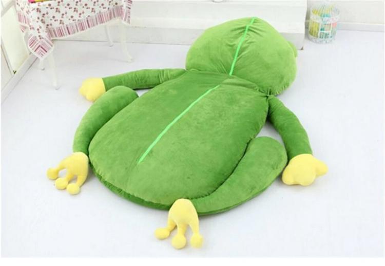 Giant Plush Frog Sleeping Bag Bed