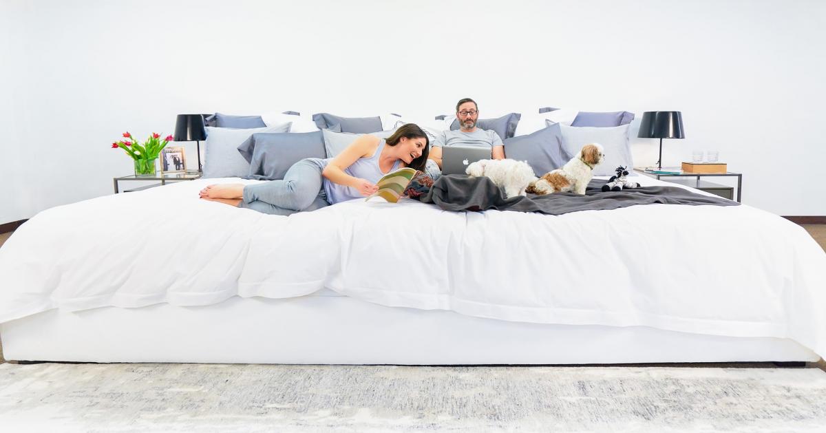 Ace Size Huge Beds - Giant Size Beds That Measure a Massive 12 Feet Wide