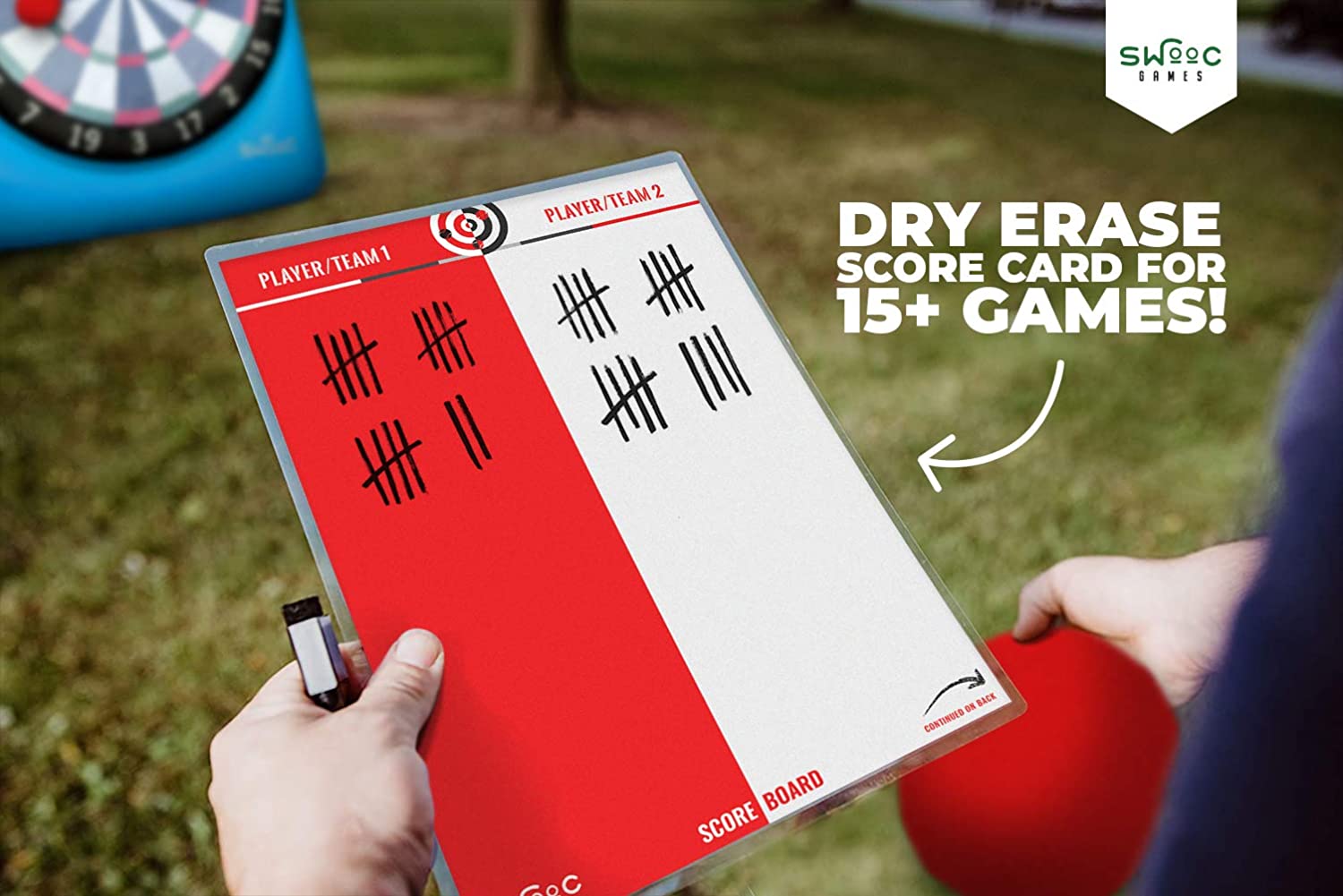 Giant Outdoor Inflatable Soccer Dartboard