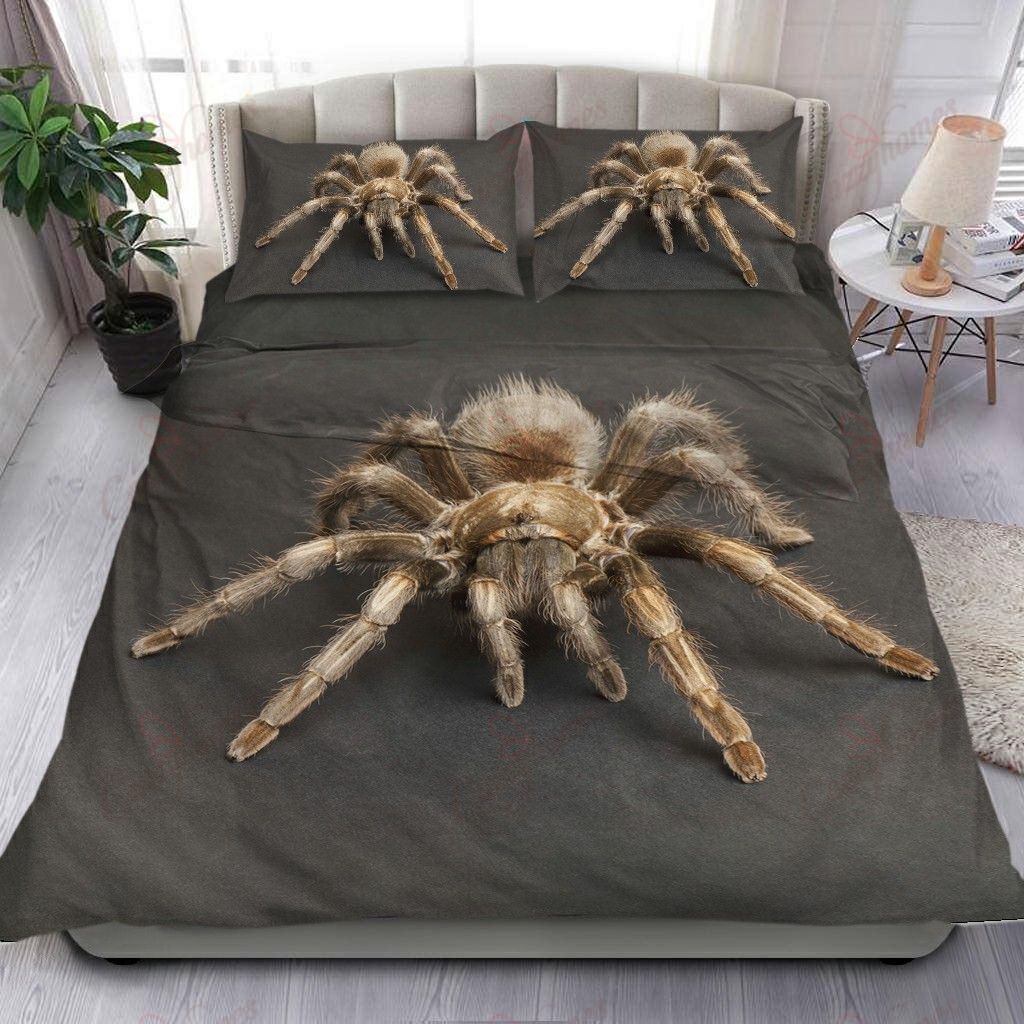 Creepy Scary Giant Tarantula Bed Set Sheets