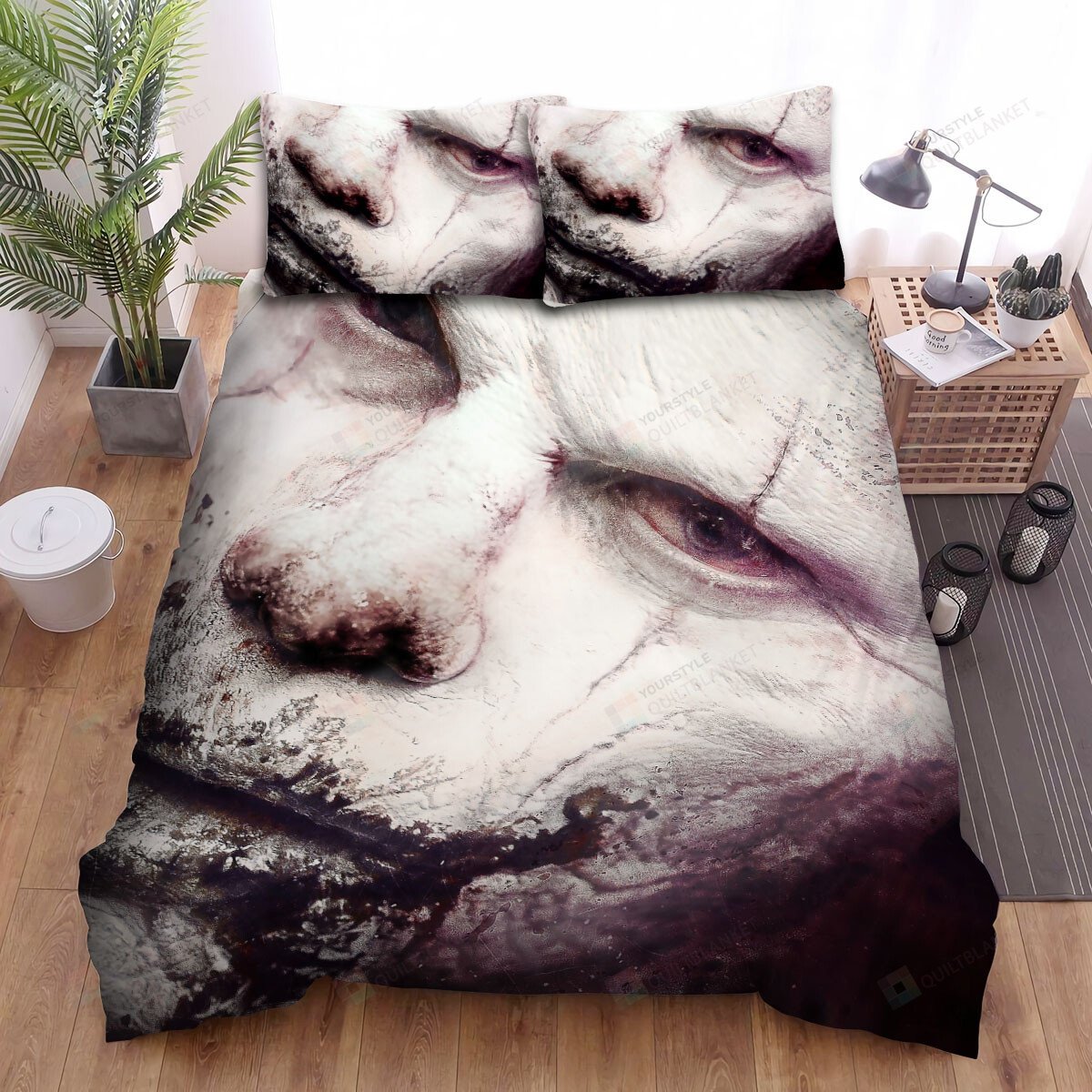 Creepy Scary Clown Bed Set Sheets