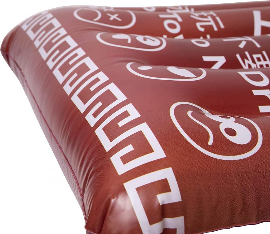 Giant Sriracha Bottle Pool Float