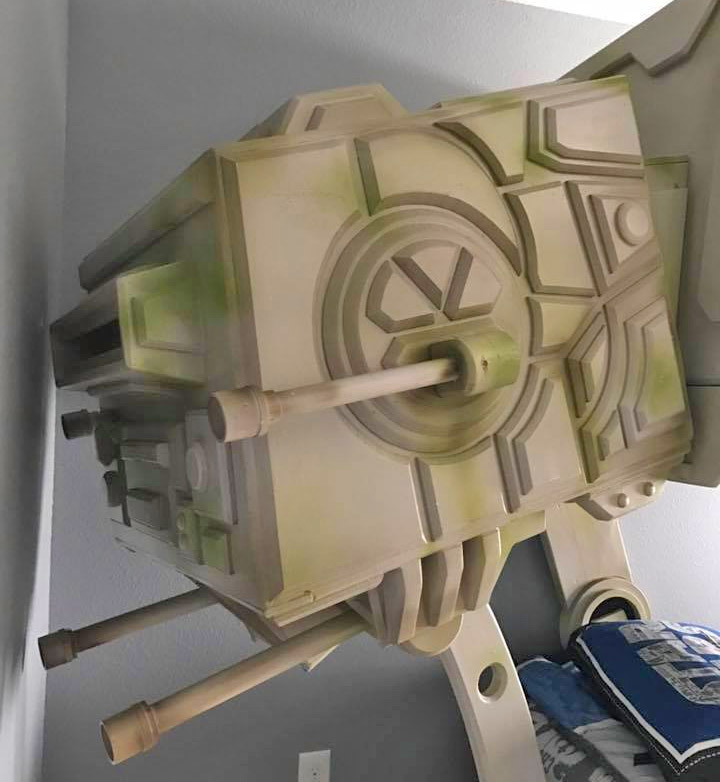 Giant Star Wars AT-AT Walker Bed - Huge AT-At Walker Bunk Bed