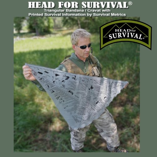 Giant Survival Bandana - Grey