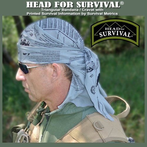 Giant Survival Bandana - Grey