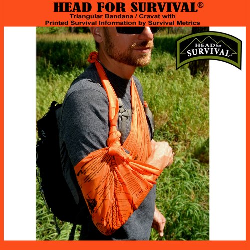 Giant Survival Bandana - Orange