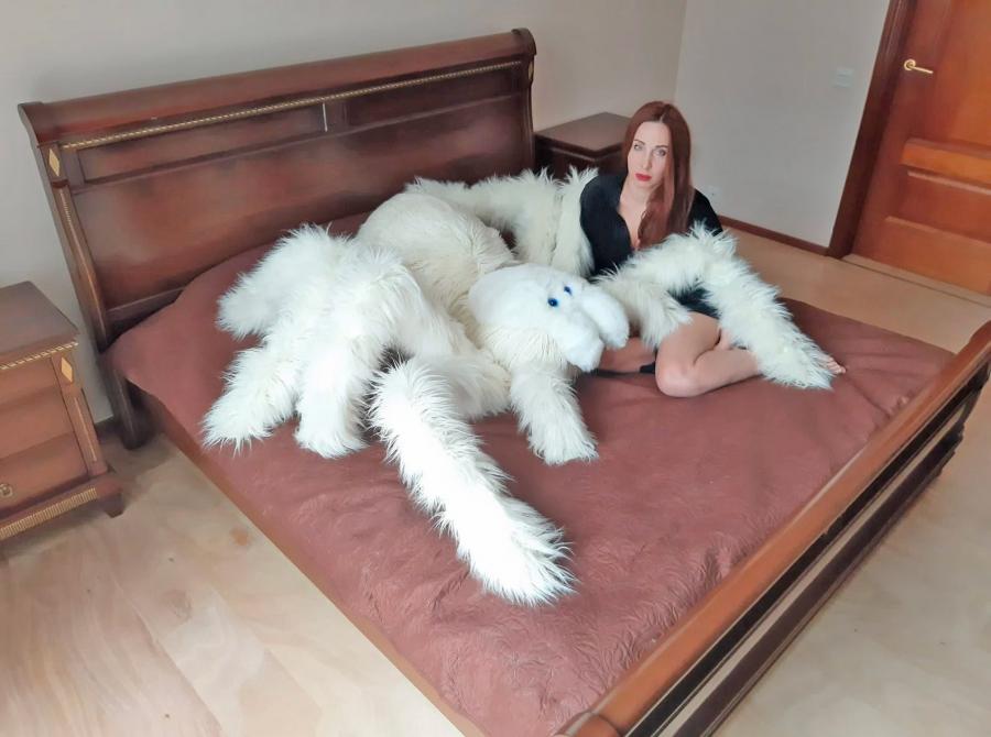 Giant Tarantula Spider Pillow