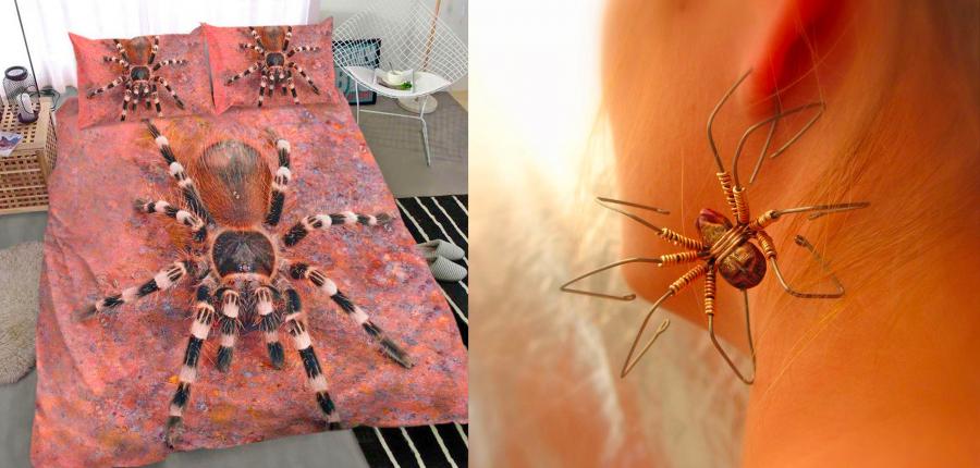 Giant Tarantula Spider Pillow