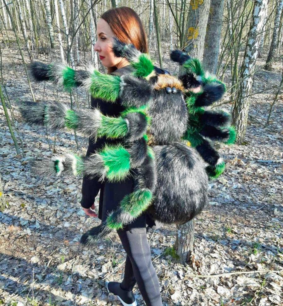 Giant Tarantula Spider Pillow