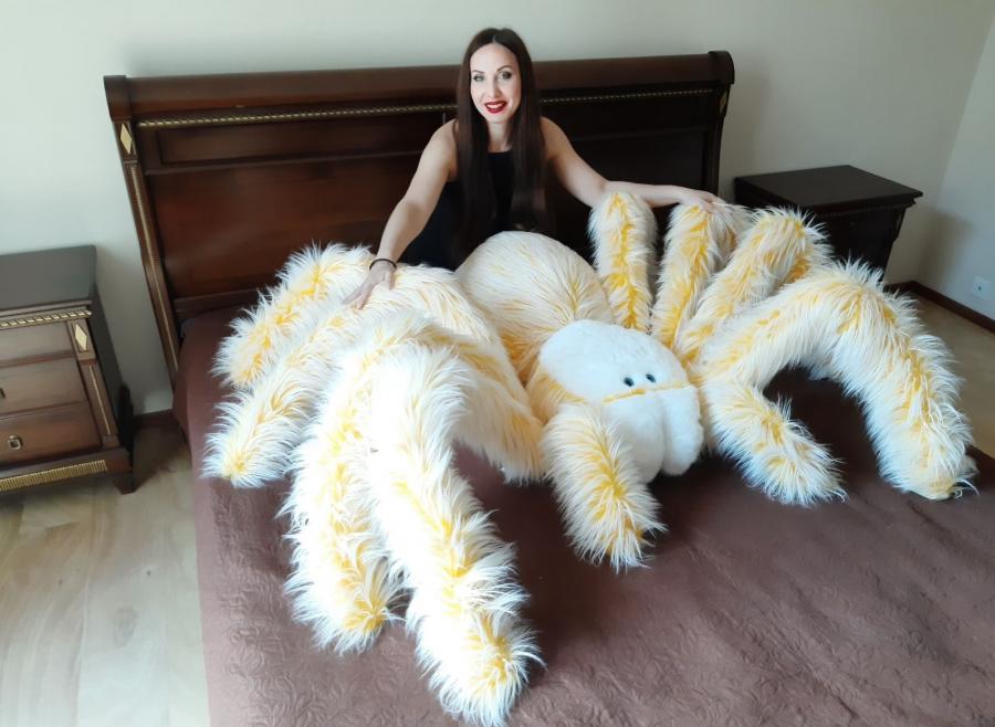 Giant Tarantula Spider Pillow