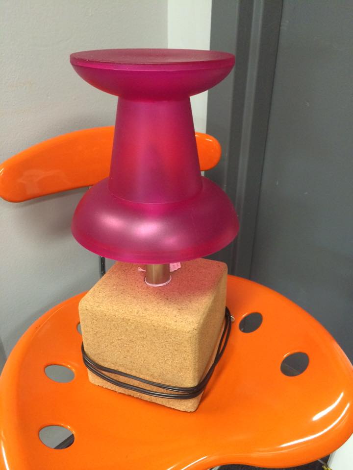 Giant Thumbtack Lamp - Pushpin tack lamp