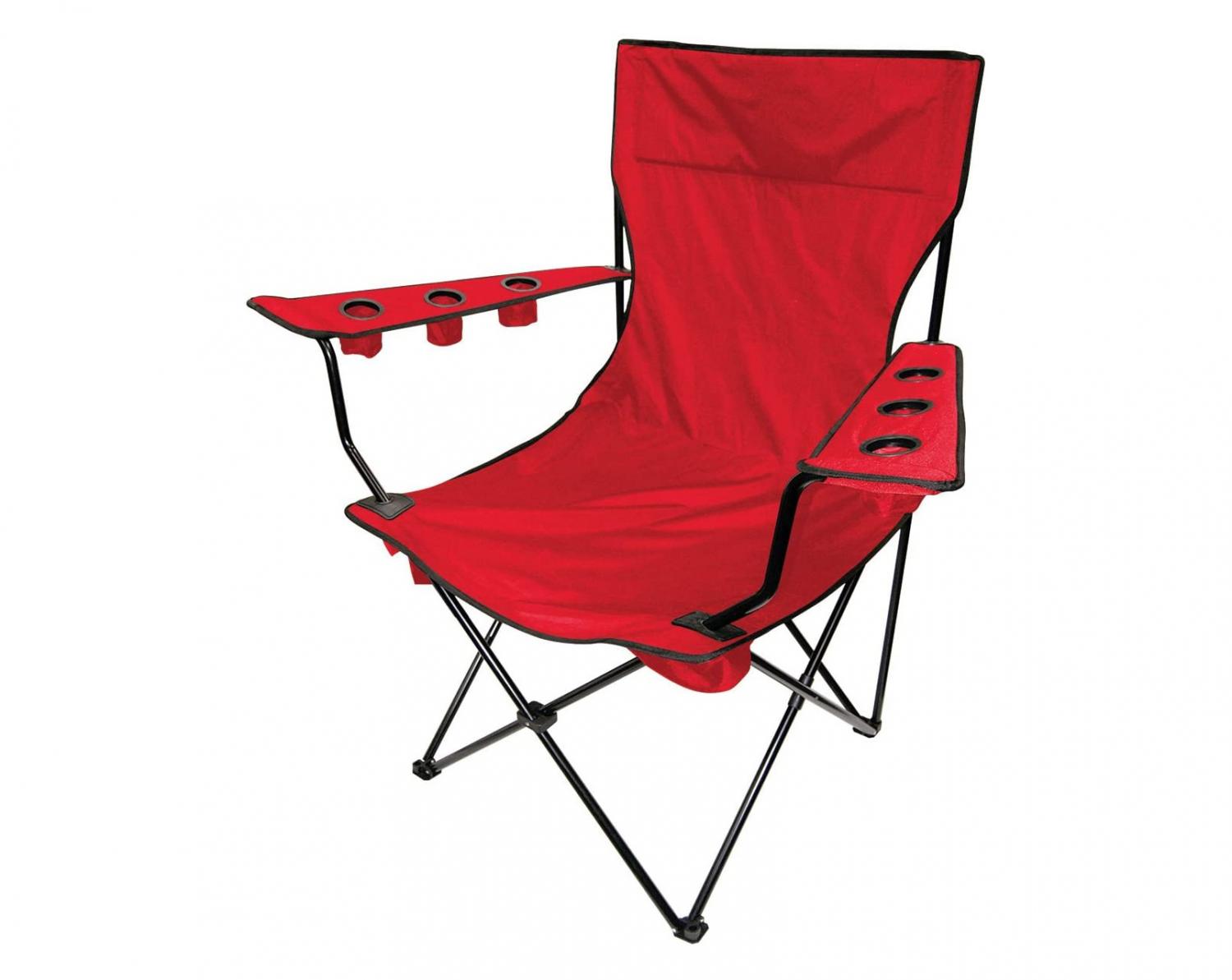 Giant Folding Chair - Giant Travel Chair With 6 Cup Holders