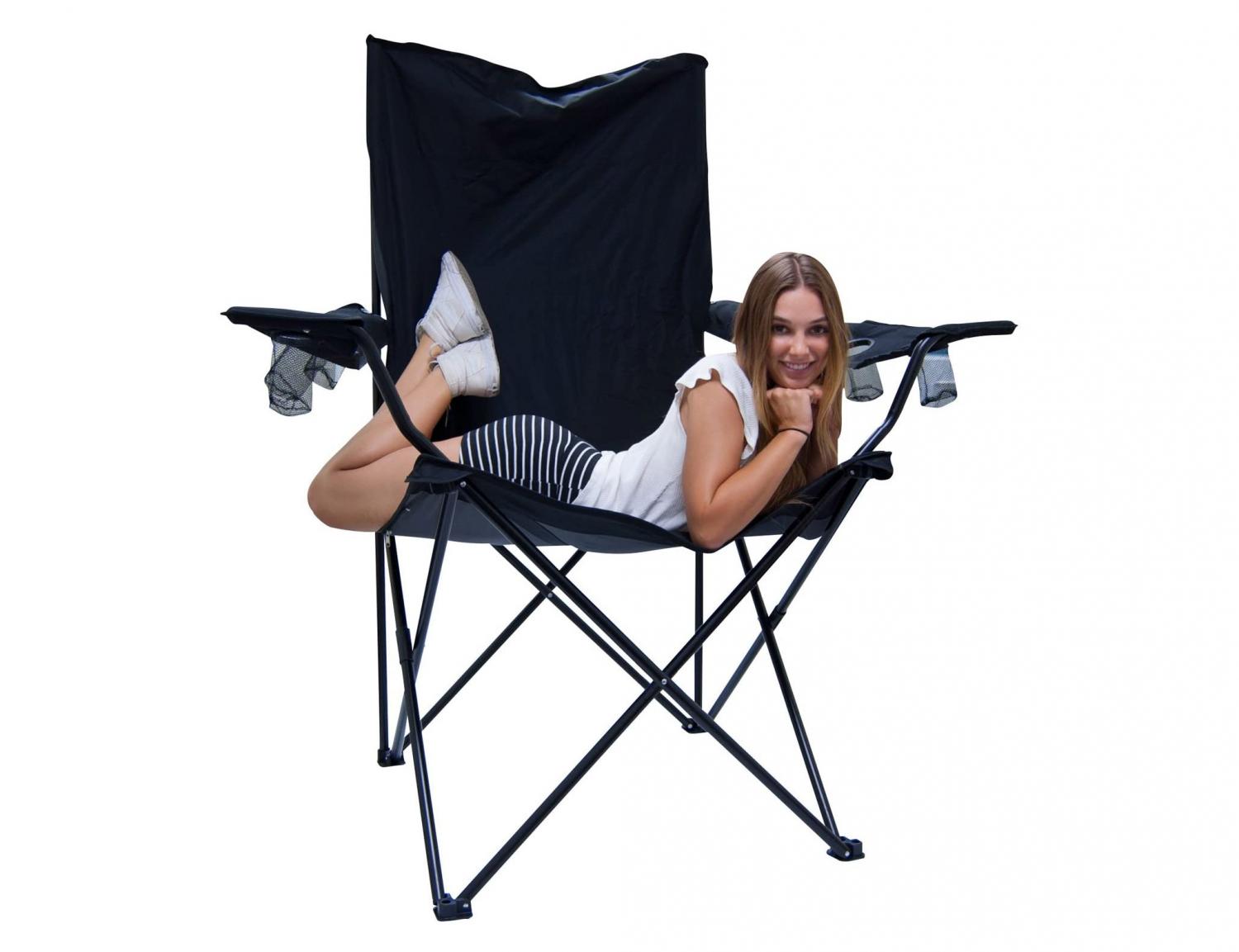 Giant Folding Chair - Giant Travel Chair With 6 Cup Holders