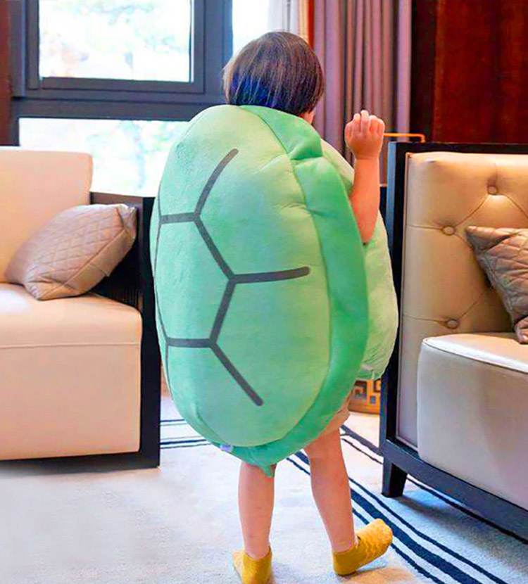 Giant Wearable Turtle Shell Pillow