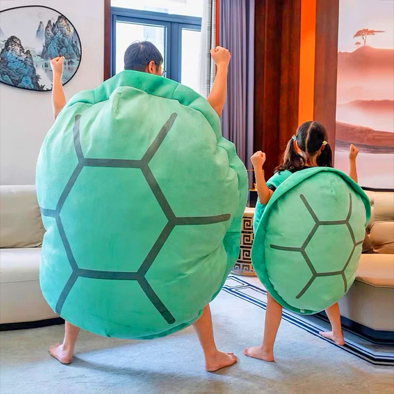 Giant Wearable Turtle Shell Pillow