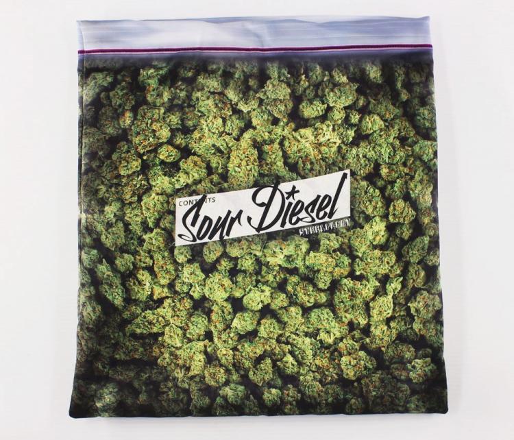 Giant Weed Bag Pillowcase