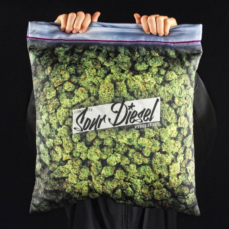 Giant Weed Bag Pillowcase