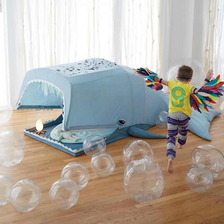Giant Whale Playhouse - Whale Shaped Kids Playground