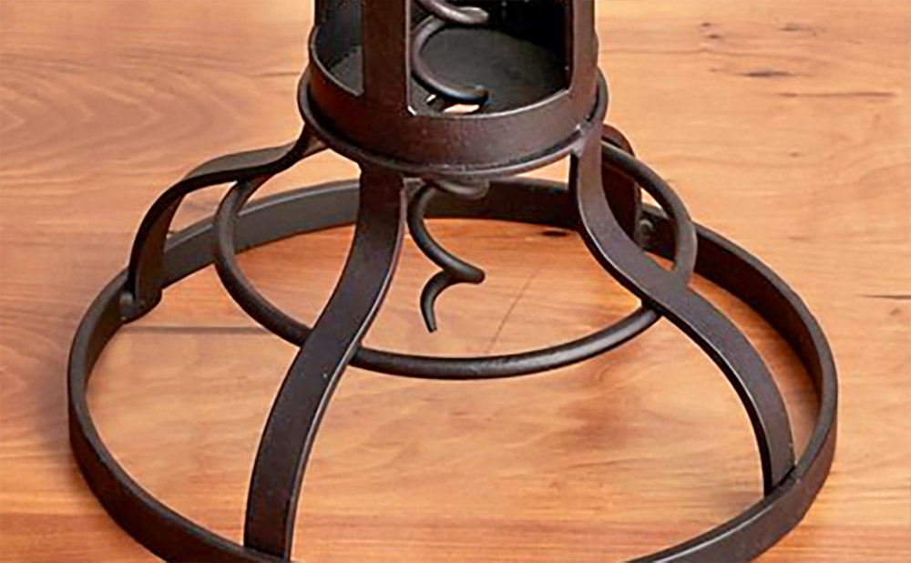 Giant Wine Opener Corkscrew Side Table That Stores Your Used Corks