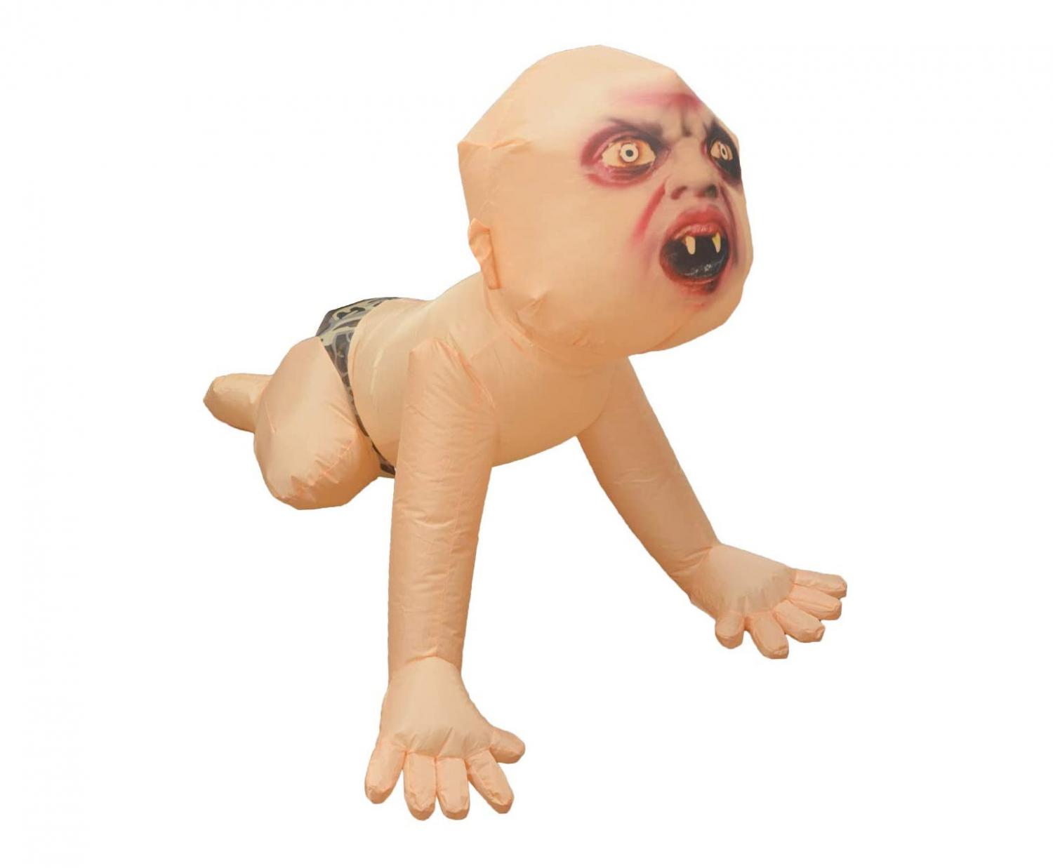 Giant Zombie Baby Halloween Decoration