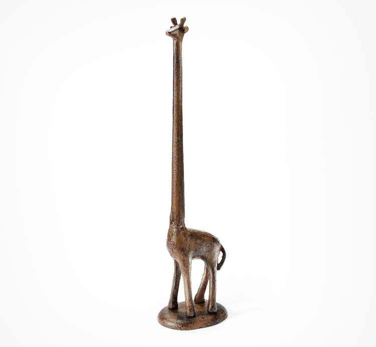 Giraffe Toilet Paper and Paper Towel Holder