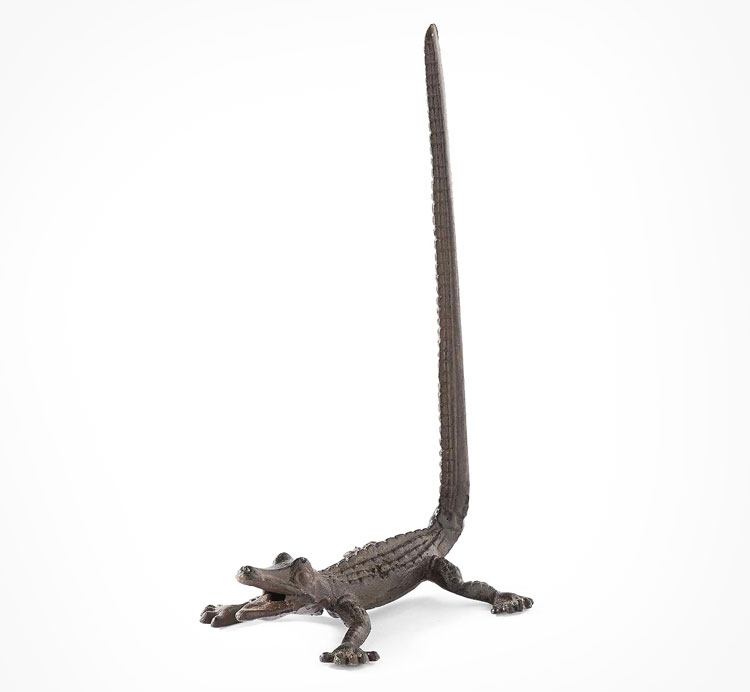 Alligator Toilet Paper and Paper Towel Holder