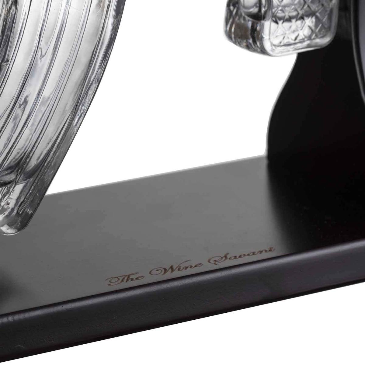 Glass AR-15 Rifle Decanter - Classy M16 Gun Whiskey Decanter For Home Bar