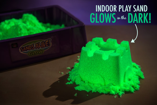 Glow In The Dark Kinetic Sand