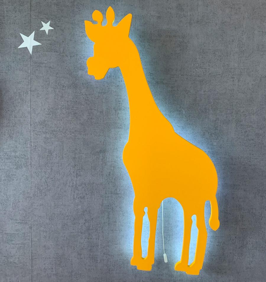Wall Mounted LED Glowing Animal and Dinosaur Shaped Wall Night Lights Silhouette Design