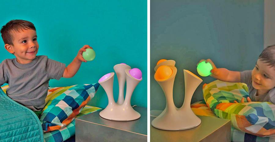 Removable Balls Glowing Nightlight Lamp - Glow Balls Kids Lamp