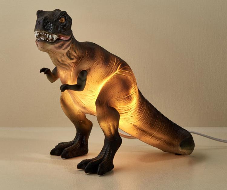 Glowing Dinosaur Table Lamp - T-Rex dinosaur night-light