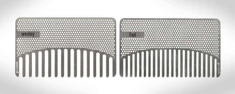 Go-Comb - Credit Card Sized Mirror Comb