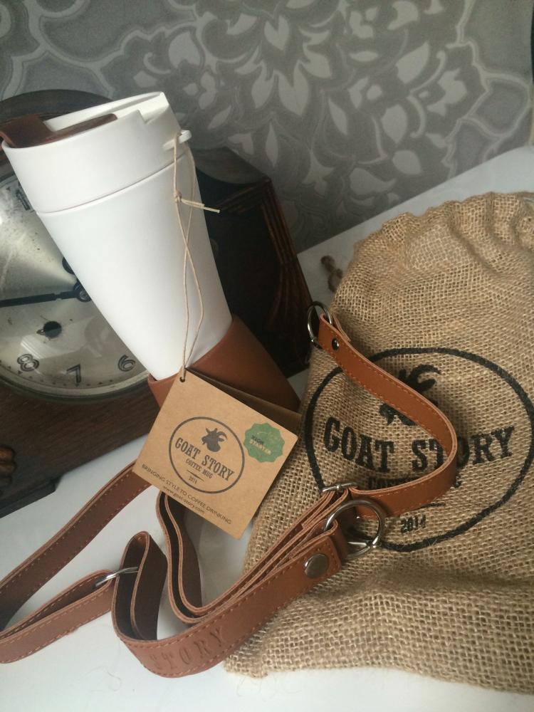 Goat Story Coffee Mug - Horn Shaped Coffee Mug