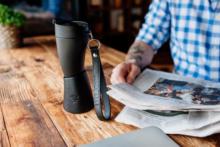 Goat Story Coffee Mug - Horn Shaped Coffee Mug