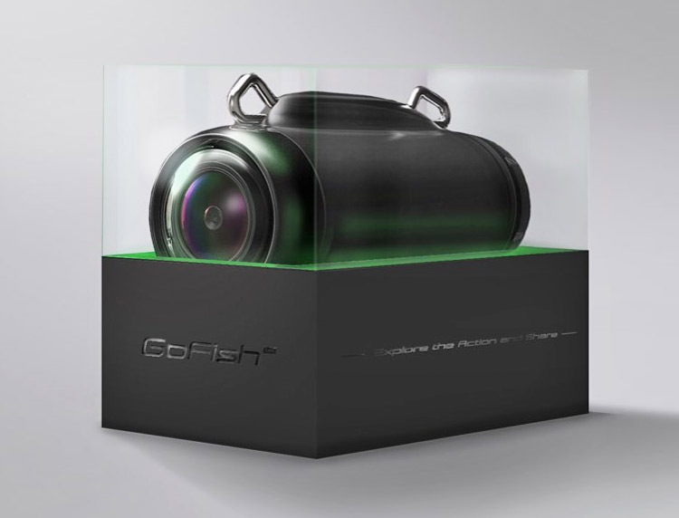 GoFish Fishing Camera - Attaches to fishing line