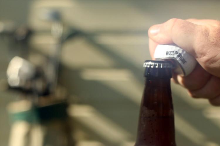 Golf Ball Bottle Opener