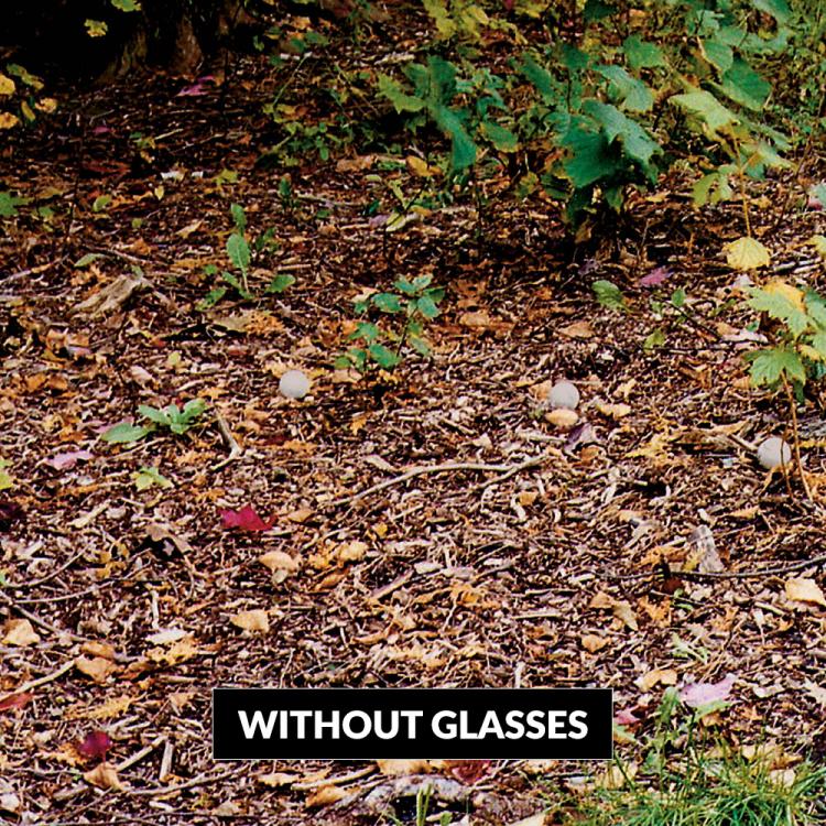 Golf Ball Finding Sunglasses - Golfing Glasses Help You Find Your Lost Golf Ball - Turns Everything Blue Except Your Golf Ball