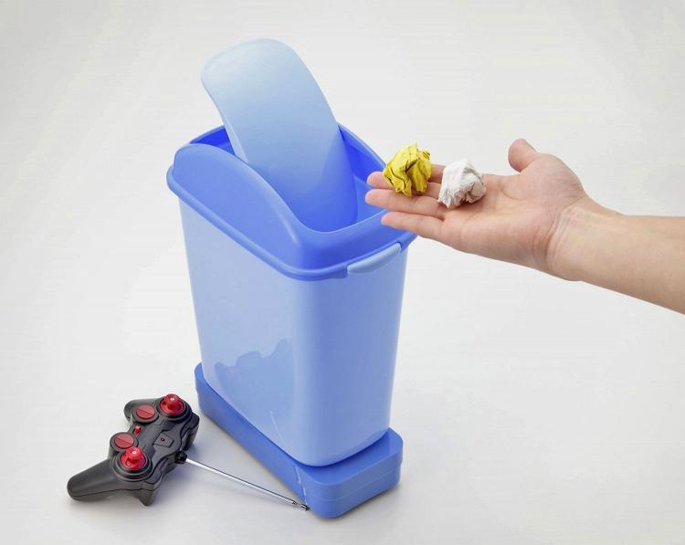 Gomiba Go Remote Controlled Garbage Can - Weird Japanese RC Garbage Can On Wheels