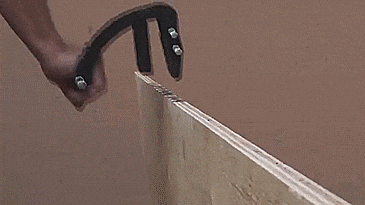 Gorilla Gripper - Clamp lets you easily haul around heavy slabs of wood or drywall by yourself - how to Carry heavy panels with 1 person