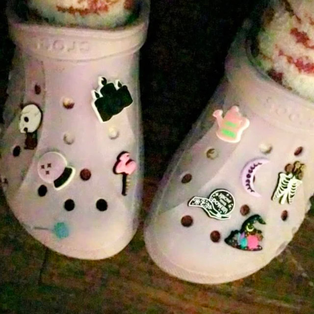 Goth Crocs