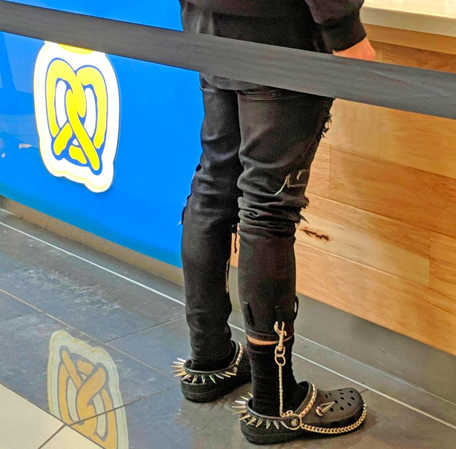 Goth Crocs