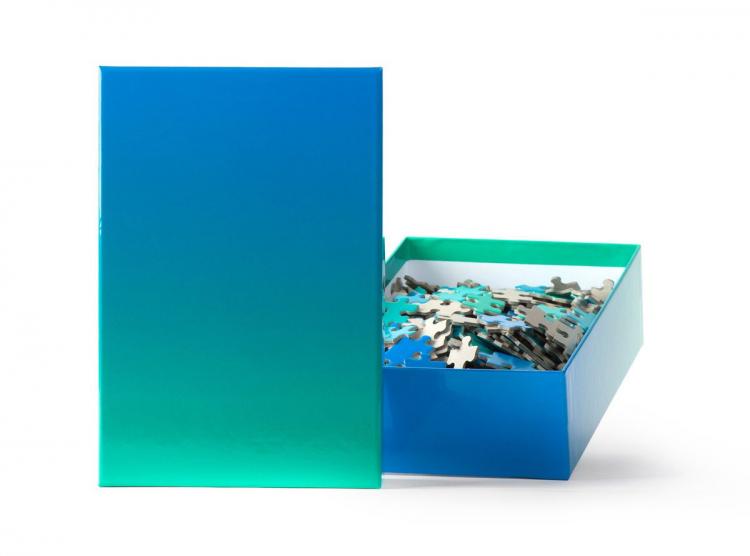 Gradient Jigsaw Puzzle