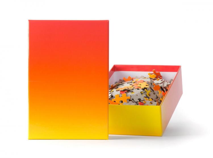 Gradient Jigsaw Puzzle