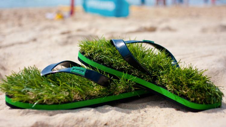 Grass Sandals - Sandals made from grass