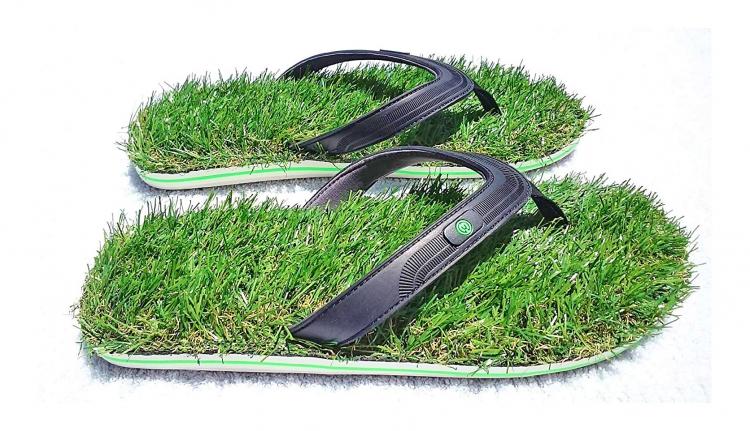 Grass Sandals - Sandals made from grass