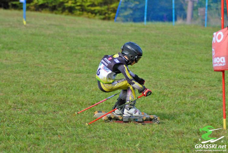 Grass Skis Let You Downhill Ski In The Summer - Rolling downhill skis - Tank track skis