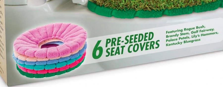 Grass Toilet Seat Cover