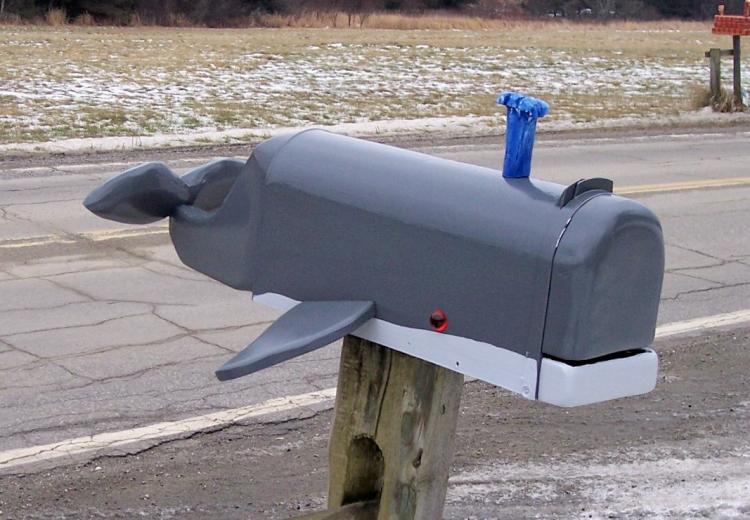 Great White Shark Mailbox - Best novelty mailboxes