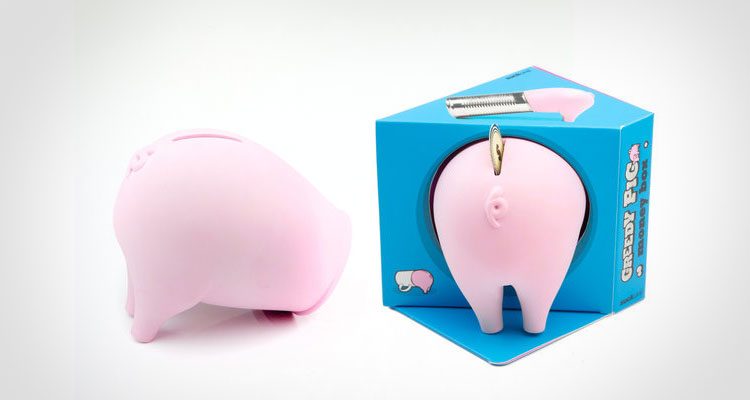 Greedy Pig Turns Cups Into A Piggy Bank